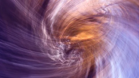 Surreal ray of light Interstellar cosmic odyssey into another dimension Stock Footage 125250212