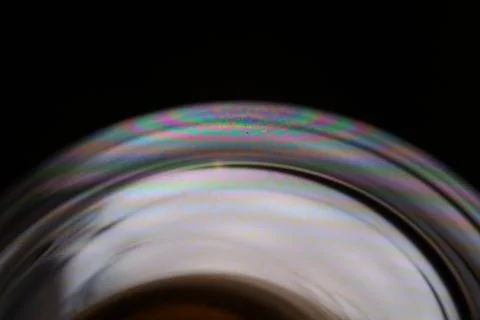 Surreal silver forms on black background, liquid perfect forms 스톡 사진