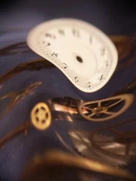 Surreal time comp Stock Illustration