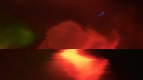 Surrealistic light transitions. Lights glows in the dark. Perfectly suitable for Video stock 120364192
