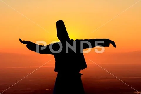 Surrender to Allah, worship, therapy, concentrate Stock Photos