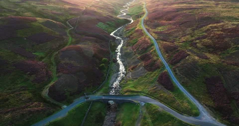 Surrender bridge in Yorkshire Dales Stock Footage 284219106