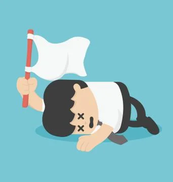 Surrender Stock Illustration