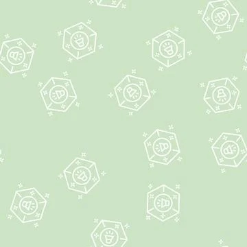 Surround sound line seamless pattern 库存插图