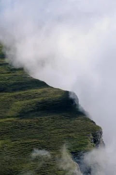 Surrounded by clouds Foto stock