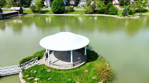 Surrounded by Water - Syracuse, NY Video stock 336237980