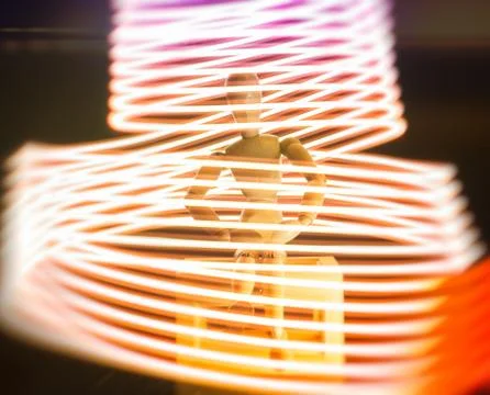 SURROUNDING BY LIGHT  Stock Photos