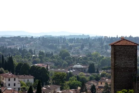 Surroundings of florence Stock Photos