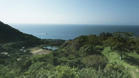 Suruga sea view point, 4k (3840x2160) Stock-Footage 42362886