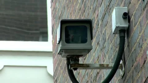 Surveillance Camera, CCTV Camera Stock Footage 22152555