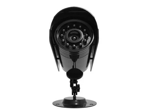 Surveillance camera - floor mounted Stock Illustration