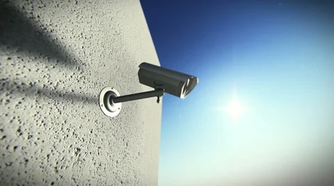 Surveillance camera Stock Footage 35536283