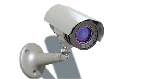 Surveillance camera, loop-able 3d animation Stock Footage 923619