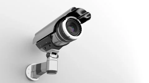 Surveillance Camera, loop animation Vídeos de archivo 34351248