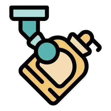 Surveillance camera observing, security system providing safety and protectio Illustrazione stock