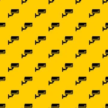 Surveillance camera pattern Illustrazione stock