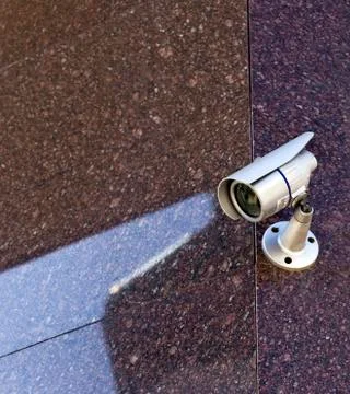 Surveillance camera Stock Photos