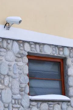 The surveillance camera Stock Photos