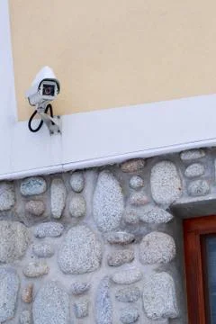 The surveillance camera Stock Photos