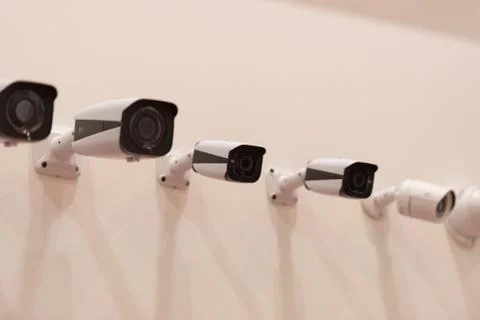 Surveillance camera Stock Photos