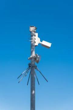 Surveillance camera Stock Photos