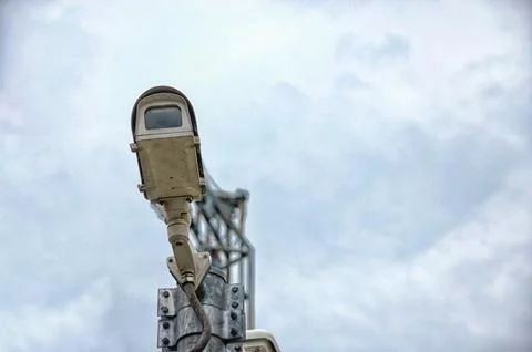 Surveillance camera Stock-Fotos