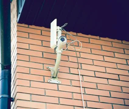 Surveillance Camera. Security Video Camera Stock Photos
