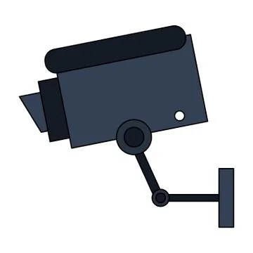 Surveillance camera symbol Ilustración de archivo