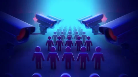Surveillance Cameras Stock Footage 262748248