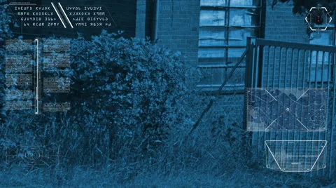 Surveillance of cops entering the premesis 스톡 동영상 67611064
