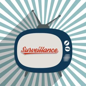 Surveillance Stock Illustration