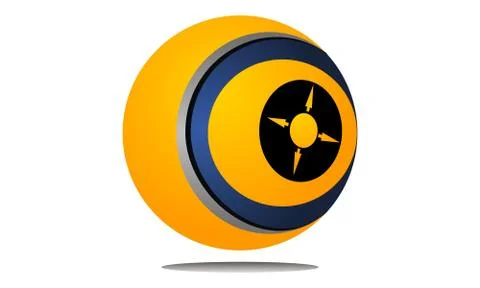 Surveillance Logo Design Template Vector Stock Illustration