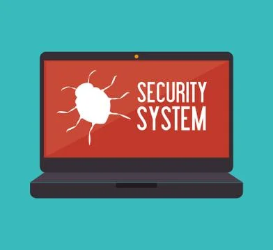 Surveillance security system Stock Illustration