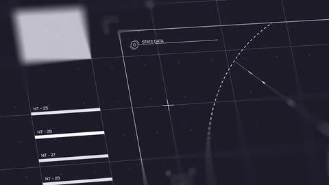 Surveillance system displays data and analysis for facial recognition technology Stock Photos