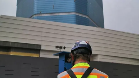Survey Equipment Installation Stock Footage 201964855