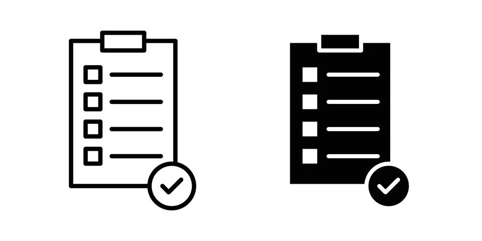 Survey icon vector design. EPS10 Ilustração Stock