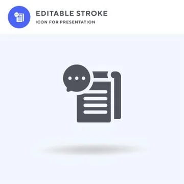 Survey icon vector, filled flat sign, solid pictogram isolated on white, logo Stock Illustration