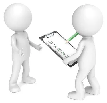 Survey. Stock Illustration