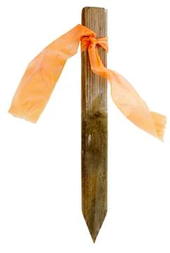 Survey stake Stock Photos