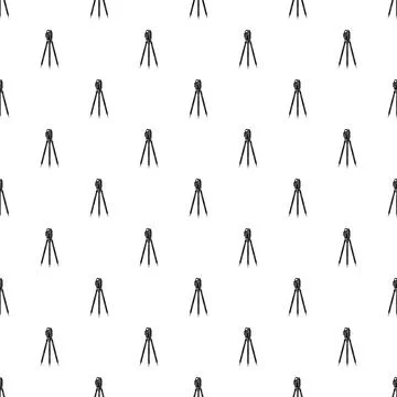 Surveying instrument pattern for construction and engineering design Stock Illustration