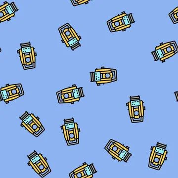 Surveying tools mining vector seamless pattern Stock Illustration