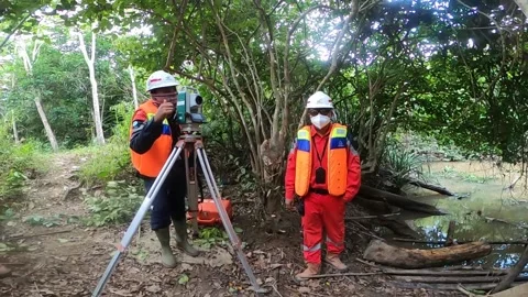 Surveyor job Stock Footage 219906297