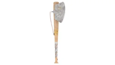 Survival Baseball Bat - 3D Stock Illustration