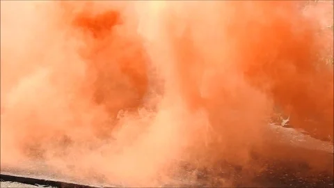Survival SMoke Grenade Stock Footage 122631490