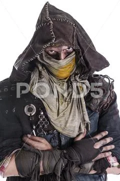 Survivor in tatters Stock Photos