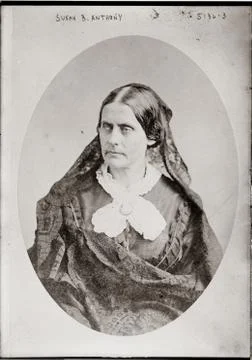 Susan B. Anthony. Stock-Fotos