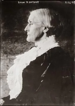 Susan B. Anthony. Stock-Fotos