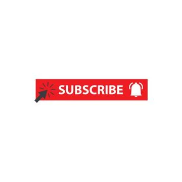 Suscribe button icon Stock Illustration