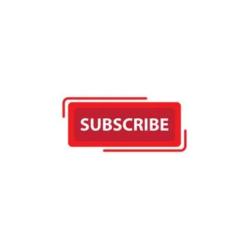 Suscribe button icon Stock Illustration