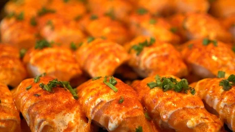 Sushi and Sashimi set Stock Footage